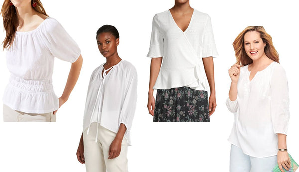 Ladies' Sorted Single Line Bales of PolySilk Blouse Tops