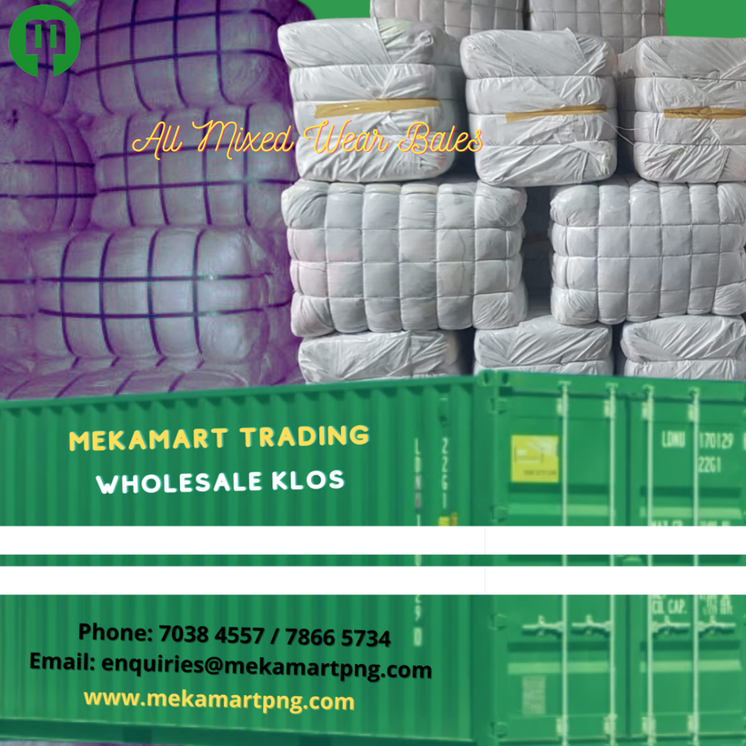 All Mixed Wear Clothing Bales