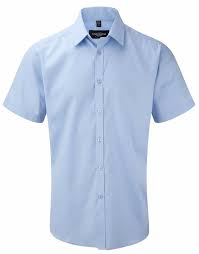 Men's Sorted Single Line Bales of Short Sleeves Coloure Button Shirts