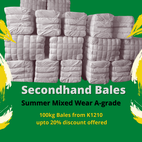 Summer Mixed Wear Clothing Bales A-grade