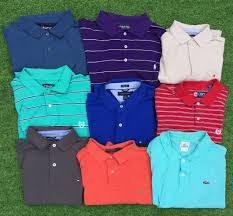Men's Sorted Single Line Bales of Short Sleeves Polo T-Shirts