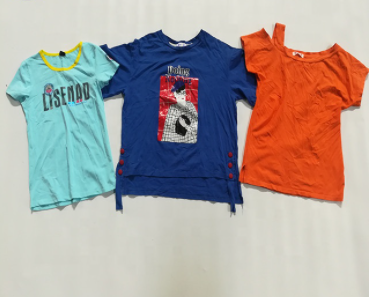 Ladies' Sorted Single Line Bales of T-shirts & Tops
