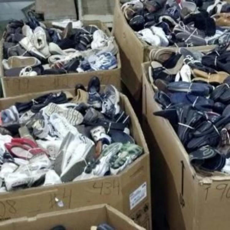 Bales of Mixed Footwear