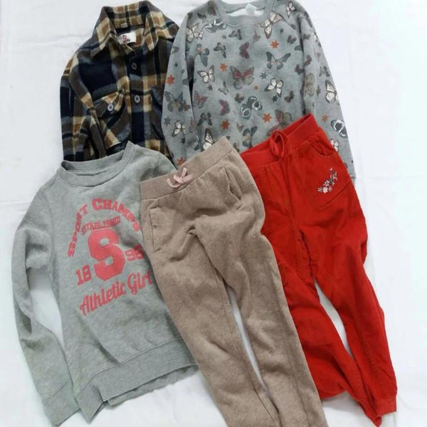 Mixed Winter/Spring Clothing Bales