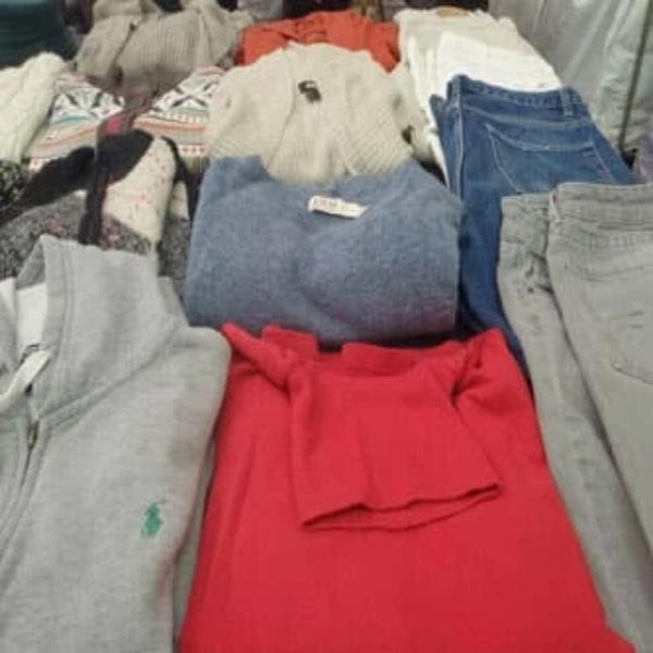 Mixed Winter/Spring Clothing Bales
